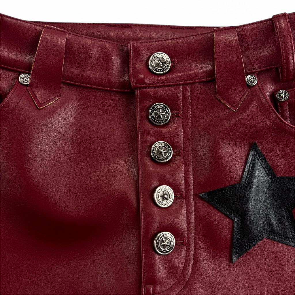 Head Of The Ox Leather pants