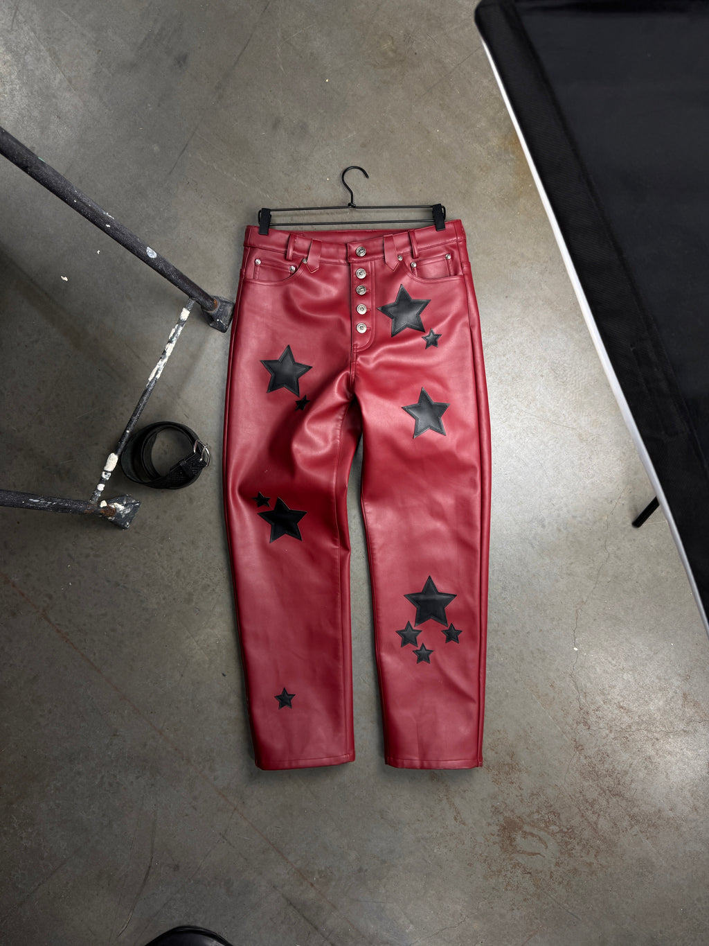Head Of The Ox Leather pants